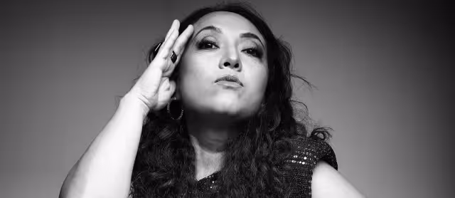 La intérprete de "Toñita" en 40 y 20, aprovechó para hacer una denuncia pública,