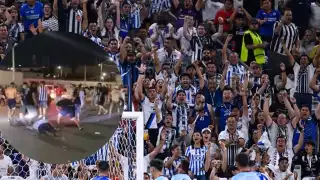 Seguidores de Rayados protagonizaron actos violentos en el exterior del estadio