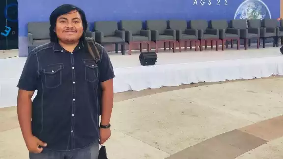 Guillermo Adrián Chin Canché es originario de Bethania en Campeche