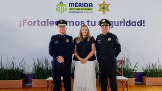 Dan la bienvenida a Carlos Marsh Ibarra  como Director de la Policía Municipal de Mérida