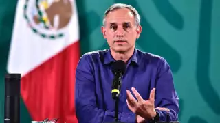 El tremendo cambio físico de Hugo López-Gatell