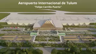 AMLO supervisa los trabajos del nuevo Aeropuerto Internacional de Tulum