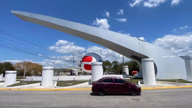 Transforman la Bola de Queso en Campeche en balón del Mundial 2026