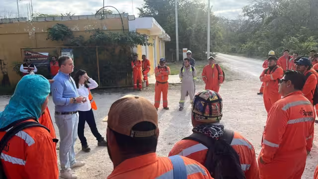 Trabajadores de Bonatti retomaron labores tras protesta laboral.