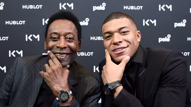 Pelé da las gracias a Mbappé por su apoyo y celebra sus récords en Qatar