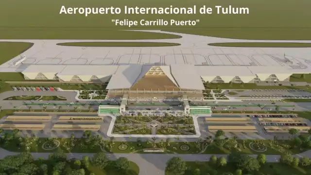 AMLO supervisa los trabajos del nuevo Aeropuerto Internacional de Tulum
