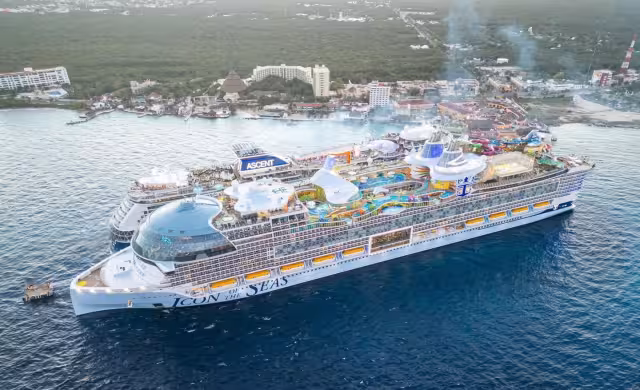 El crucero más grande del mundo llegó a Cozumel el 7 de febrero