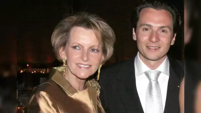 Emilio Lozoya y su mamá, Gilda Margarita Austin de Solís