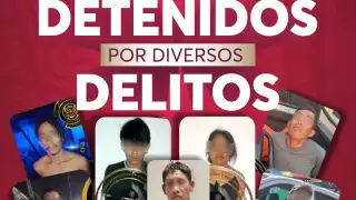 Caen 12 presuntos criminales en Campeche en 24 horas; uno acusado de homicidio