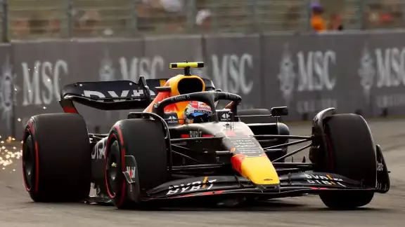 Checo Pérez saldrá tercero en el GP de Australia Checo Pérez saldrá tercero en el GP de Australia