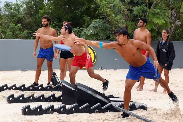 Hombres azules en riesgo y mujeres rojas en peligro de abandonar la contienda en la semana 20 de Exatlón México