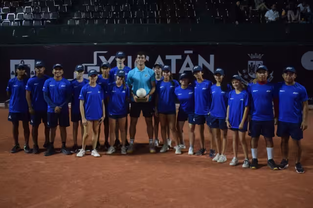 Tristán Boyer se coronó como el primer campeón de la modalidad de singles del Yucatán Open ATP Tour Challinger 50