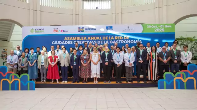 Mérida, sede de la Asamblea Anual 2025 de la Red de Ciudades Creativas de la Gastronomía de la UNESCO
