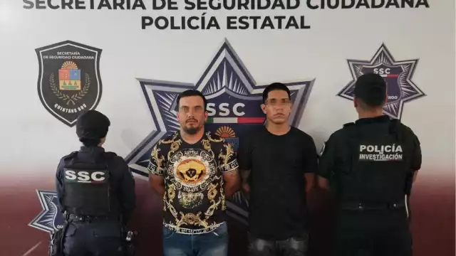 La Secretaría de Seguridad Ciudadana presentó a algunos de los detenidos.