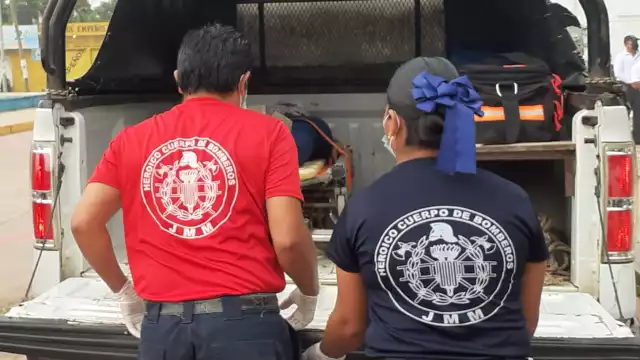 El hombre presentaba varias heridas en la cabeza