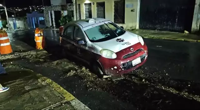 La unidad de transporte ya no pudo seguir adelante.