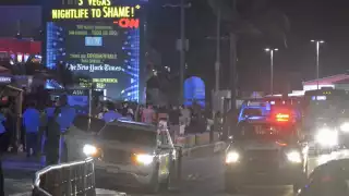 Elementos de la Policía Quintana Roo instalaron retenes en la Zona Hotelera de Cancún para buscar a los presuntos secuestrados