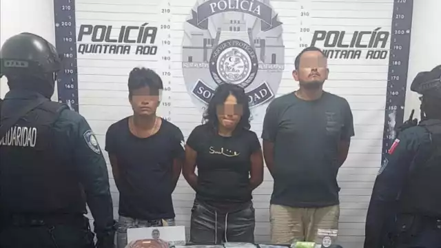 Un total de seis personas y entre ellos una mujer