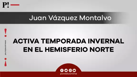 Activa temporada invernal en el hemisferio Norte
