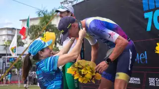 Ganan el Ironman 70.3, el estadounidense, Marc Dubrick y la austriaca, Lisa Perterer