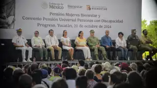 Claudia Sheinbaum presenta  la Pensión Mujeres Bienestar y  para Personas con Discapacidad en Progreso: EN VIVO