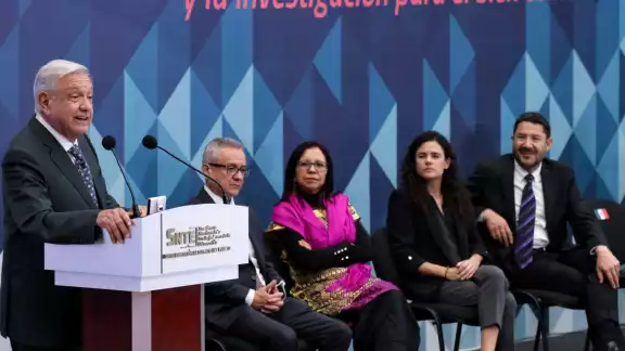 AMLO fue el encargado de inaugurar esta conferencia
