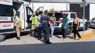 Motociclista lesionado durante choque en Campeche; el responsable huyó
