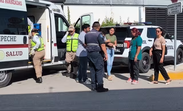 Accidente en Campeche deja motociclista herido y conductor prófugo