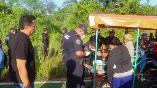 Localizan a un abuelito desaparecido en el monte en Peto