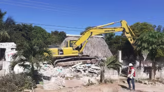 Los posesionarios fueron previamente indemnizados, por lo que se les construirá una casa
