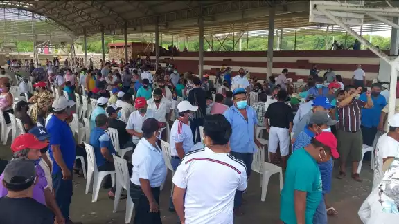 Ejidatarios dieron a conocer su inconformidad por una serie de anomalías en la entrega de recursos