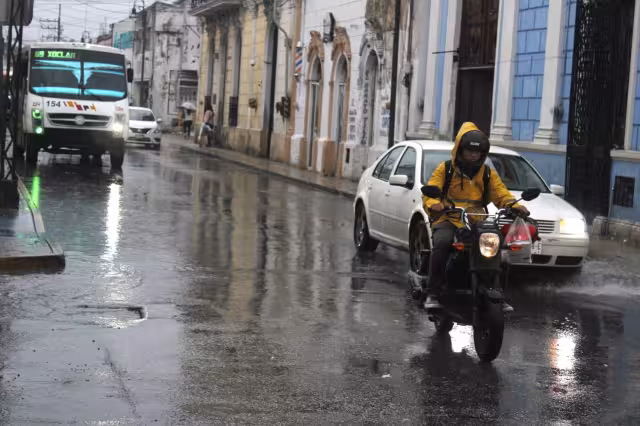 Se esperan lluvias fuertes durante este miércoles en Mérida