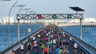 Carrera de inauguración del Puente Nichupté alcanza cierra con cupo lleno