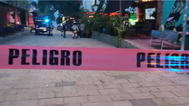 Los hechos ocurrieron sobre la calle 14 con Quintan Avenida de la colonia Centro,