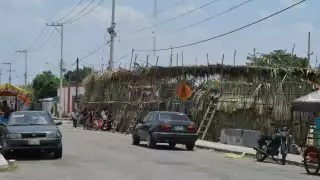 En Sierra Pacal se talaron árboles para la construcción del ruedo