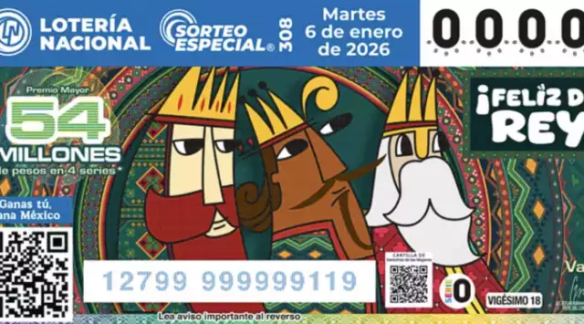 El sorteo se realizó este 6 de enero