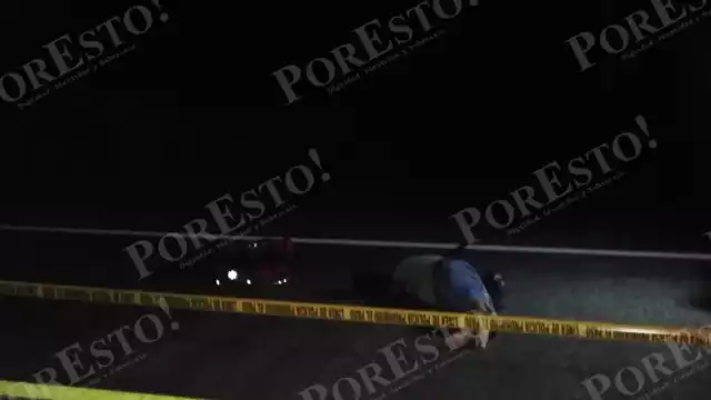 Motociclista invade carril y es atropellado por una camioneta en Buctzotz