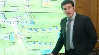 Samuel García confía en Tláloc para resolver la crisis del agua en NL