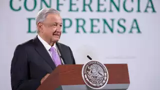 Presidente AMLO en conferencia de prensa