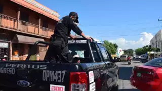 Los hombres fueron detenidos momentos después del asalto