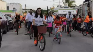 Cerca de 100 personas acompañaron a Vida Gómez en el inicio de su campaña en Progreso