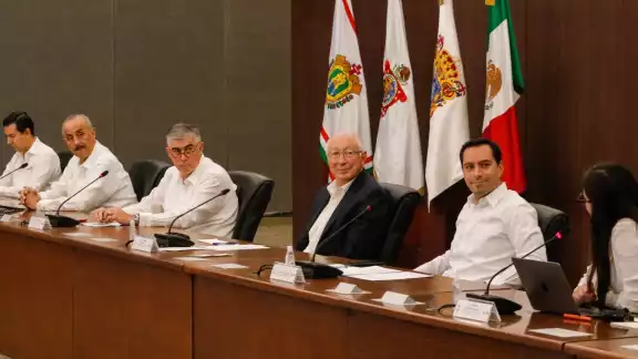 Durante el evento, el gobernador Mauricio Vila Dosal destacó que Yucatán es sede de otro evento importante Durante el evento, el gobernador Mauricio Vila Dosal destacó que Yucatán es sede de otro evento importante