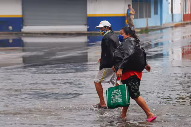 Siguen las lluvias en Campeche