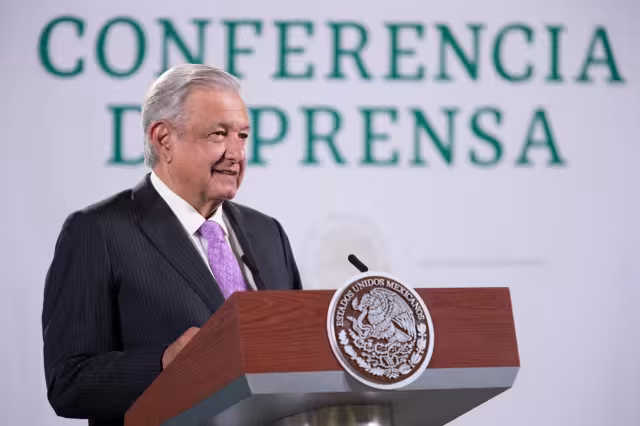 Presidente AMLO en conferencia de prensa