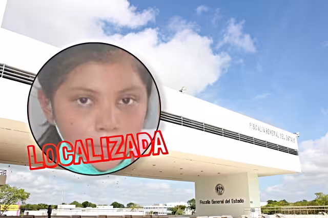 Gabriela Anyeli Pool Pech fue localizada con buen estado de salud