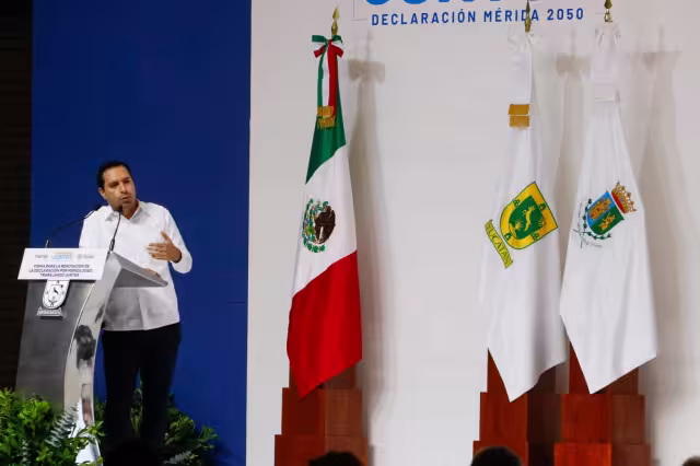 En la Declaración Mérida 2050, se contempló la reforestación de 100 mil árboles