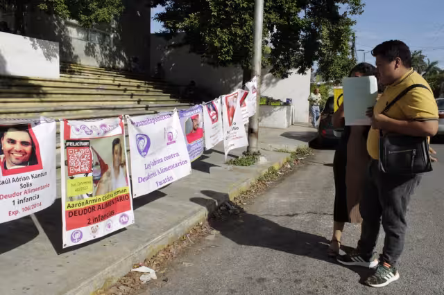 Padres fueron exhibidos como deudores alimentarios en Mérida