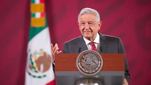 El presidente López Obrador en su conferencia matutina (Presidencia)