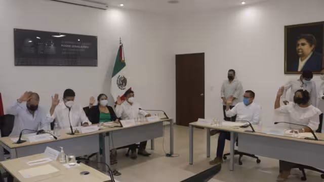 Los diputados de la Comisión Permanente de Vigilancia de la Cuenta Pública, Transparencia y Anticorrupción votaron por unanimidad de votos