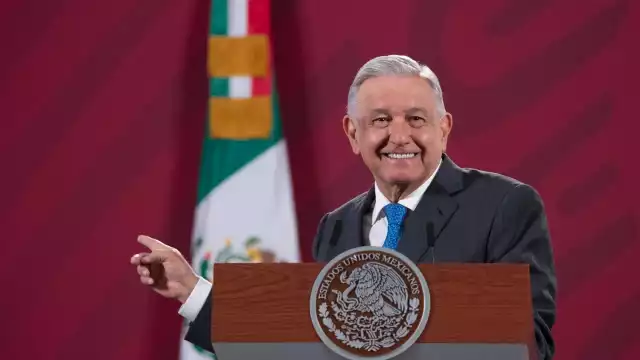 El presidente Andrés Manuel López Obrador en conferencia matutina (Presidencia)